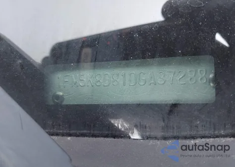 2013 Ford Explorer Xlt из США, поврежденный, VIN 1FM5K8D81DGA37288